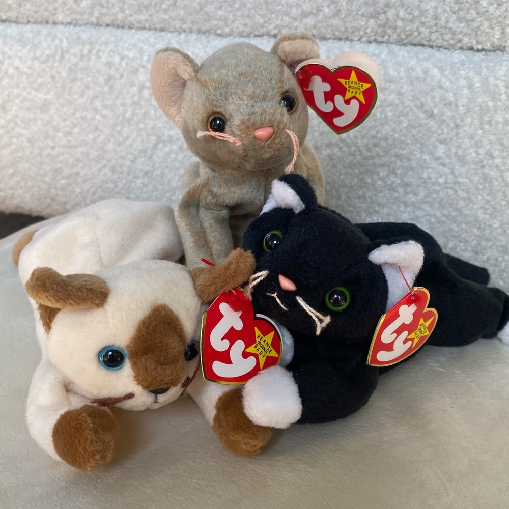 beanie babies - the kitty pack